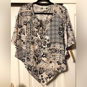 Cathy Daniels Poncho Blouse